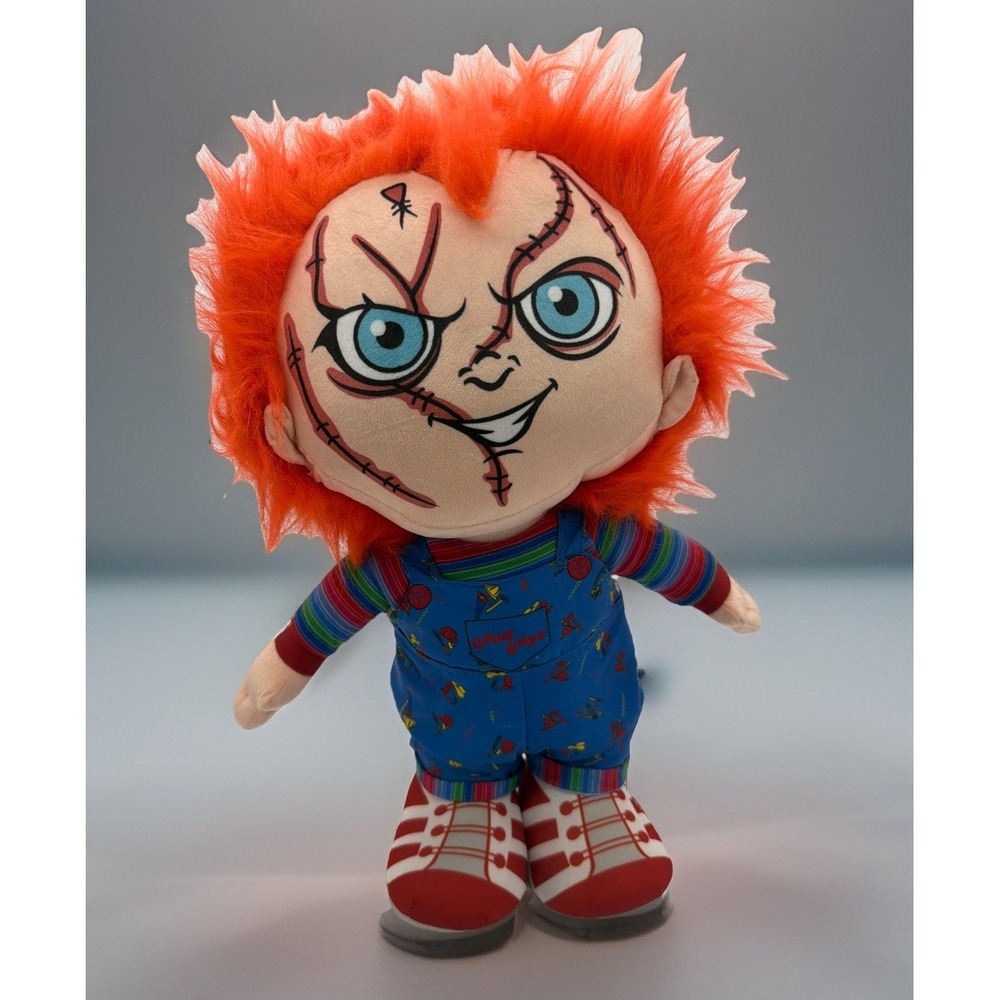 Chucky Plush Stuffed Doll Door Greeter Child's Play Gemmy 17" Childs Play